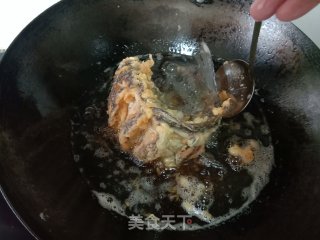 浇汁鲤鱼的做法步调：6