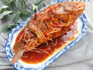 浇汁鲤鱼的做法步调：17