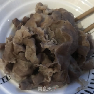 火煮牛肉卷的做法步调：1