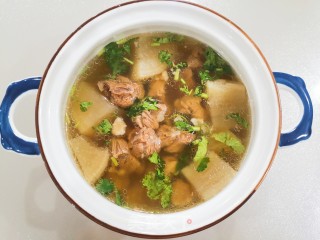 滋补羊肉汤的做法步调：7