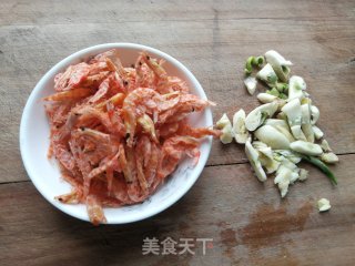 鳞虾烧花菜的做法步调：3