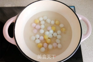 酒酿小汤圆的做法步调：3