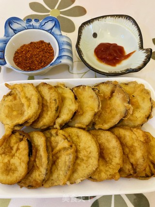 素炸茄盒的做法步调：14