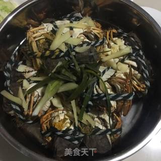 蒸螃蟹的做法步调：5