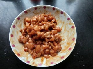 土豆鸡肉拌饭的做法步调：2