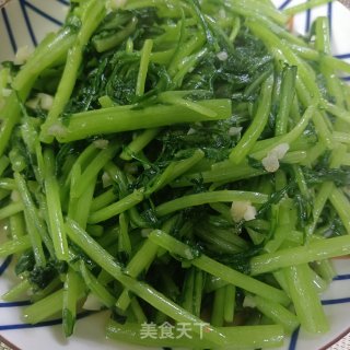 浑炒茼蒿的做法步调：7