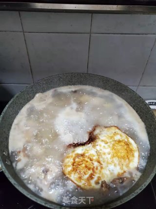 风姜煎蛋烧酒鸡汤的做法步调：10