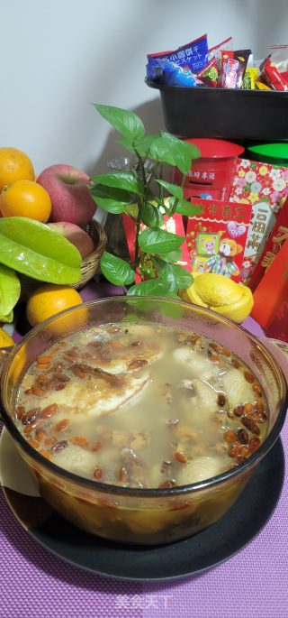 风姜煎蛋烧酒鸡汤的做法步调：14
