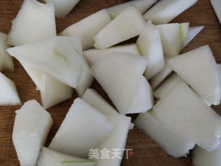 味删冬瓜鸡丸汤的做法步调：2