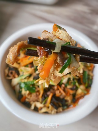 纯菜肉的做法步调：7