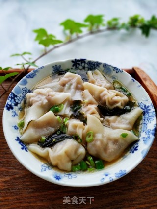 裙带菜肉馄饨的做法步调：16