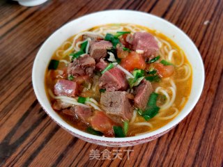 西白柿牛腩里的做法步调：10