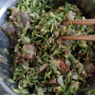 槐花陈虾乌里包的做法步调：12