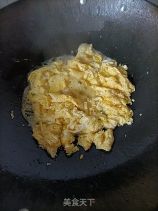 包菜鸡蛋炒粉丝的做法步调：5