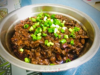 喷鼻菇牛肉酱的做法步调：13