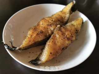 乌胡椒煎扁鳕鱼的做法步调：8