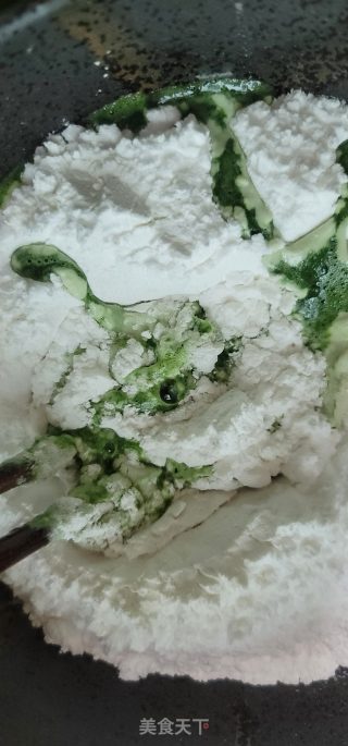 艾草糍粑的做法步调：4