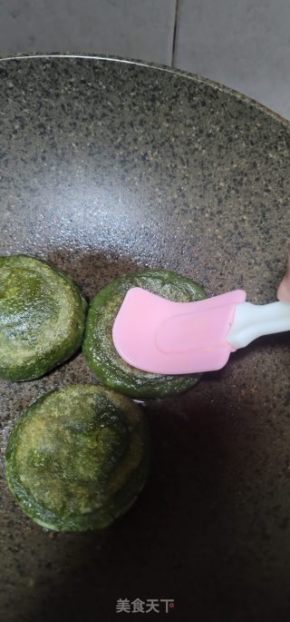 艾草糍粑的做法步调：11