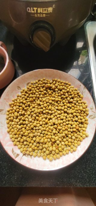 生黄豆粉的做法步调：5