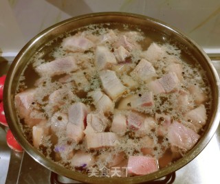 莓果白烧肉的做法步调：3