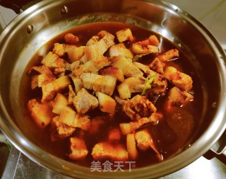莓果白烧肉的做法步调：8
