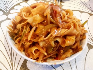 家常炒里条的做法步调：18
