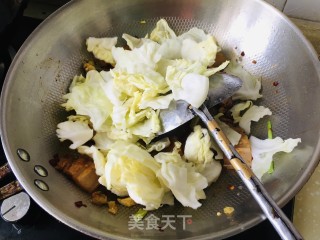 莲斑白回锅肉的做法步调：8
