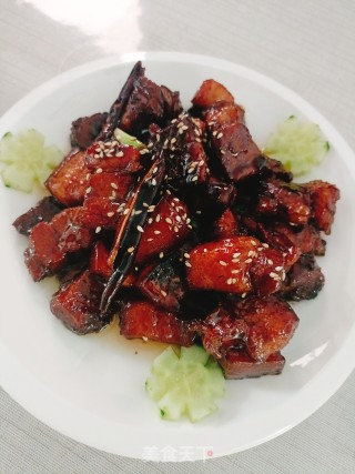 吃起去一面皆没有油腻的白烧肉的做法步调：8