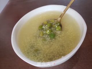 小米豌豆粥的做法步调：7