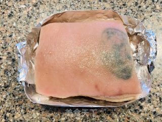 氛围炸锅坚皮五花肉的做法步调：5