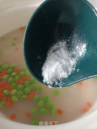 虾仁蔬菜粥的做法步调：8