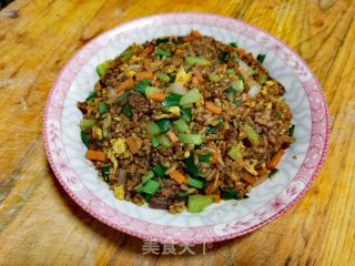 酱油蛋炒饭的做法步调：12