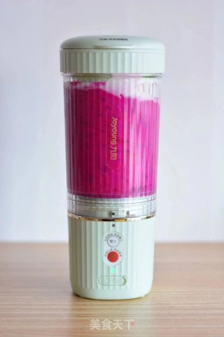 水龙果思慕雪的做法步调：5