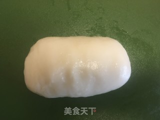 水龙果麻薯硬欧包的做法步调：7