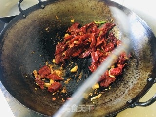 辣子土豆丝拌扯里的做法步调：6