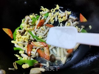 时蔬小炒的做法步调：8