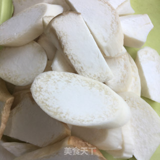 肉片杏鲍菇烧豆腐的做法步调：2