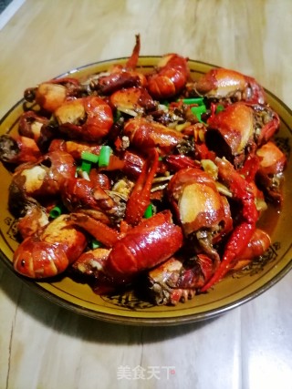 麻辣小龙虾的做法步调：9
