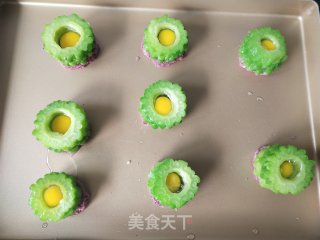鹌鹑蛋苦瓜盏的做法步调：7