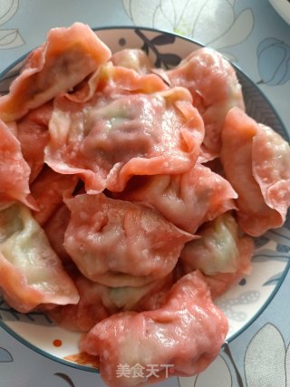 彩色虾饺的做法步调：10