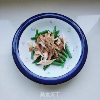 芦笋拌鸡胸肉的做法步调：5
