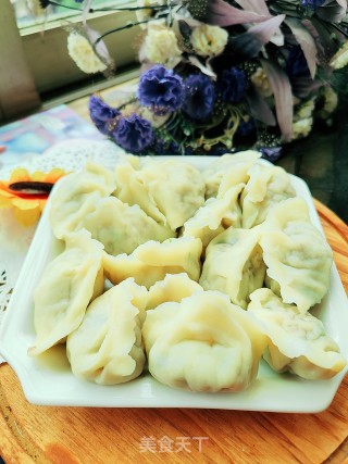 喷鼻菇猪肉馅饺子的做法步调：15