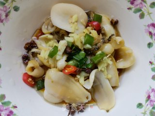 鲍鱼片诞辰里的做法步调：8