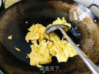 西白柿洋葱炒鸡蛋的做法步调：4
