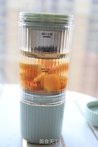 绿茶芒果饮的做法步调：6