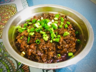 喷鼻菇牛肉酱拌里的做法步调：13