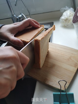 早饭三明治的做法步调：7