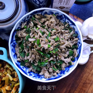 槐花荞麦麦饭的做法步调：12