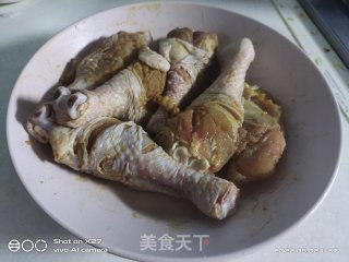盐焗鸡腿的做法步调：1