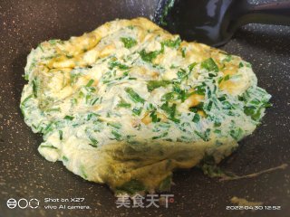 葱花煎鸡蛋的做法步调：5